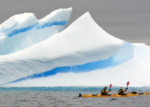 Kayaking in Antarctica
