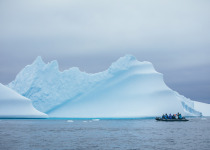Zodiac cruise in Antarctica