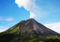 Arenal volcano in Costa Rica