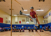 Community visit, Nain