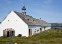 Moravian mission building in Hebron