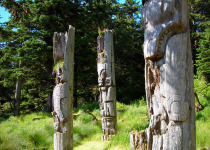 Totem Poles Haida Gwaii