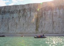 zodiac by Akpatok Island