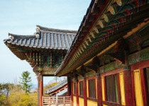 Bulguksa Temple UNESCO World Heritage Korean old architecture in Gyeongju, Korea