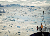 watching from the ship
