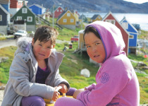 girls in Ummanaq