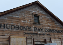 Hudson Bay Company post in Arctic