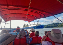 Boat tour on Panama Canal