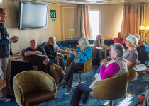 onboard lecture © Dennis Minty