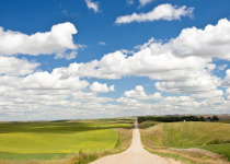 Saskatchewan farmland landscape