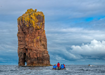 Papa Stour zodiac cruise