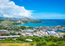 View of Koki in Port Moresby, Papua New Guinea