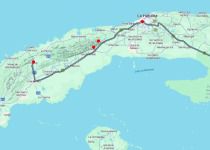 Birding with Nils Short Western Cuba 7-day route map