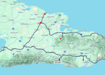 Eastern Cuba Herping with Nils 14-day route map